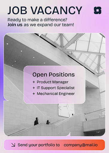 Vacancy Opening Announcements