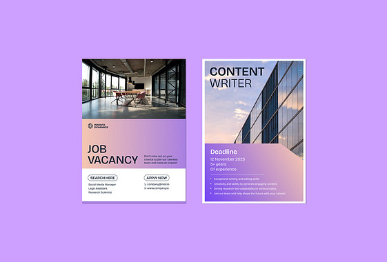 Vacancy Opening Announcements