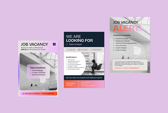 Vacancy Opening Announcements