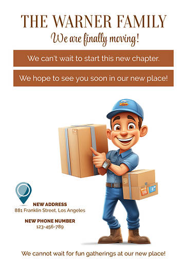 Annonces de mise à jour d‘adresses