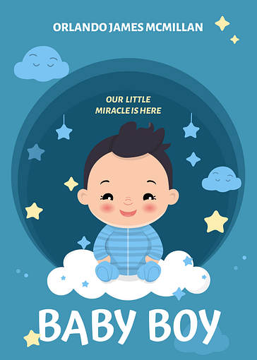 Красочные Гендер-объявления 