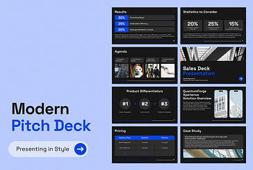 Modern Pitch Deck Presentation