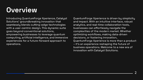 Modern Pitch Deck Presentation