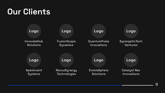 Modern Pitch Deck Presentation