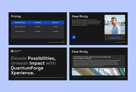 Modern Pitch Deck Presentation