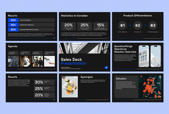 Modern Pitch Deck Presentation