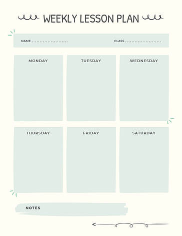 Modelos Divertidos de Planos de Aula