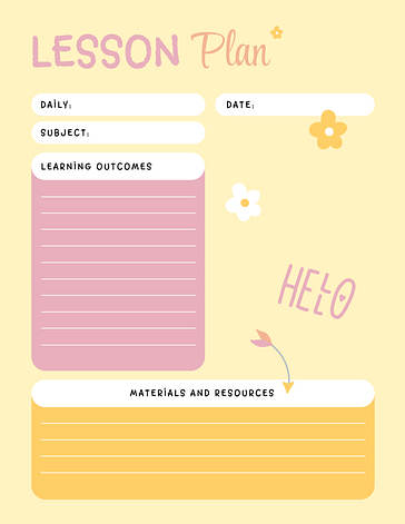 Modelos Divertidos de Planos de Aula