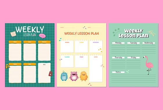 Fun Lesson Plan Templates