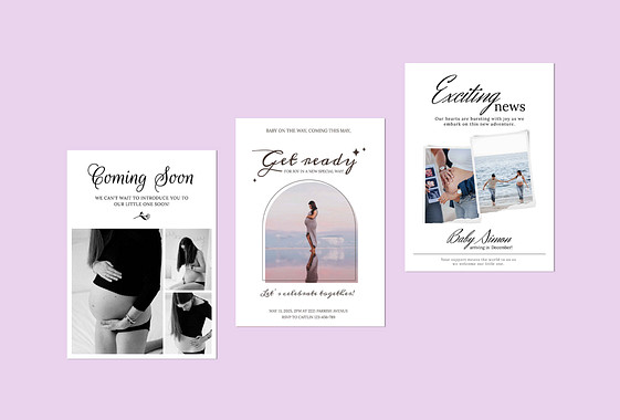 Pregnancy Announcement Templates