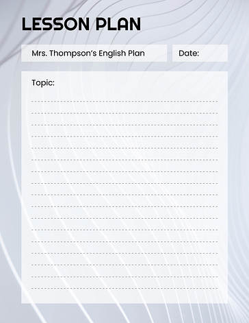 Plans de cours d‘anglais