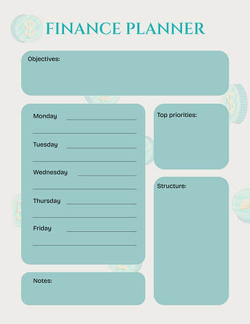 週間授業計画テンプレート