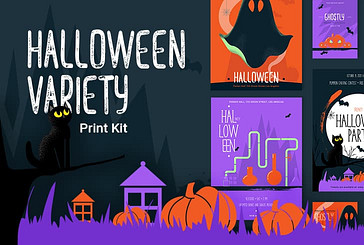 Halloween Variety Print Kit