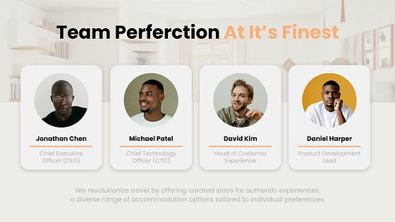 Property Rental Pitch Presentation