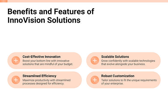Präsentation eines Verkaufsgesprächs