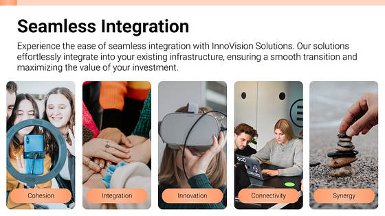 Präsentation eines Verkaufsgesprächs