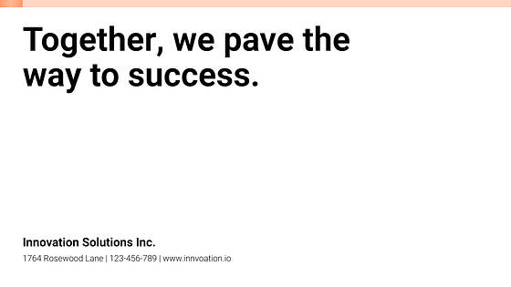 Präsentation eines Verkaufsgesprächs