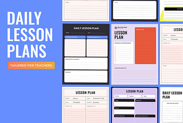 Daily Lesson Plan Templates