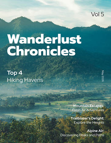 Travel Magazine Cover Designs