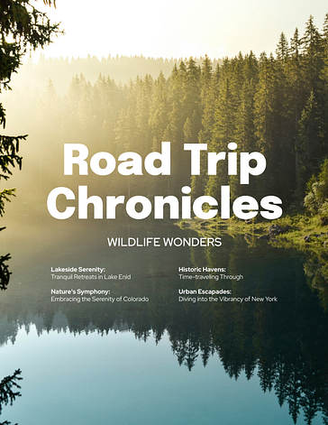 Travel Magazine Cover Designs