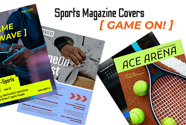 Sports Magazine Cover Designs
