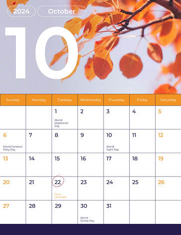 Calendar Lesson Plan Templates