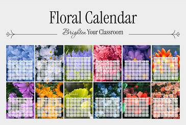 Floral Calendar Lesson Plans