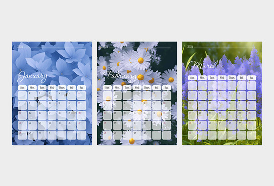 Floral Calendar Lesson Plans