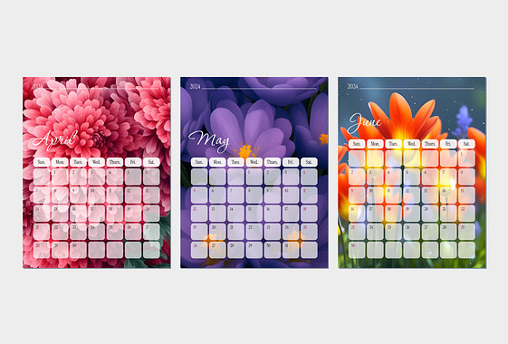 Floral Calendar Lesson Plans