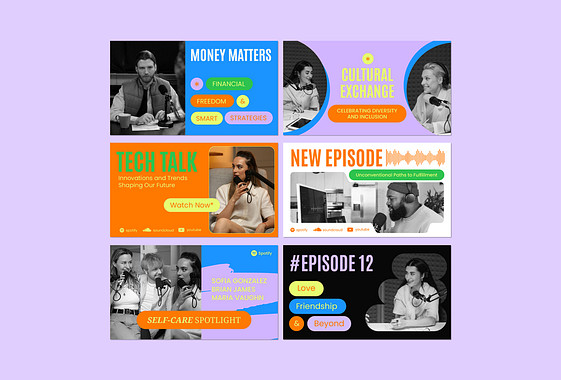 Podcast YouTube Thumbnails