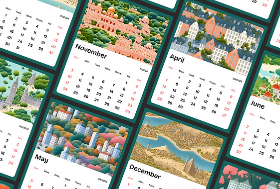 Illustrated Calendar Lesson Plans