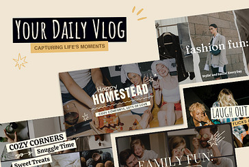 Daily Vlog YouTube Thumbnails