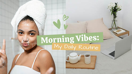 Tägliches Vlog YouTube Thumbnails