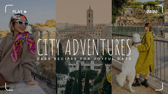 Tägliches Vlog YouTube Thumbnails