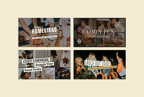 Tägliches Vlog YouTube Thumbnails