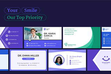Professional Dental Business Cards