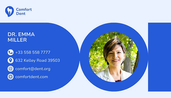 Professional Dental Business Cards