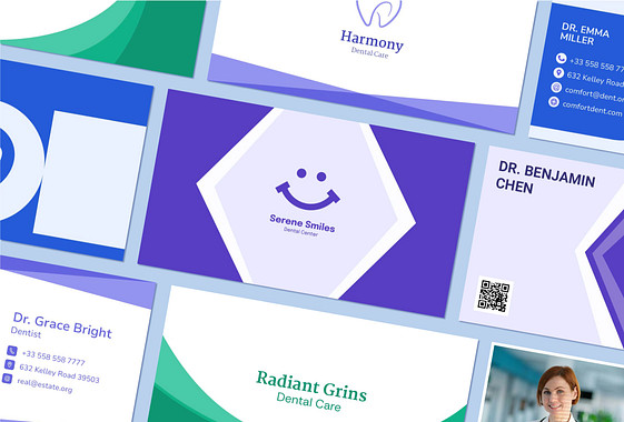 Professional Dental Business Cards