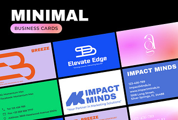 Minimal Design Business Cards