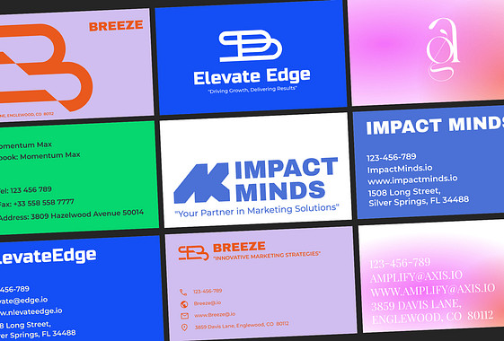 Minimal Design Business Cards