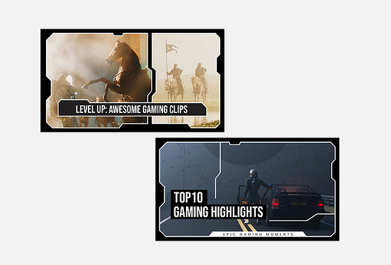 Epic Gaming YouTube Thumbnails