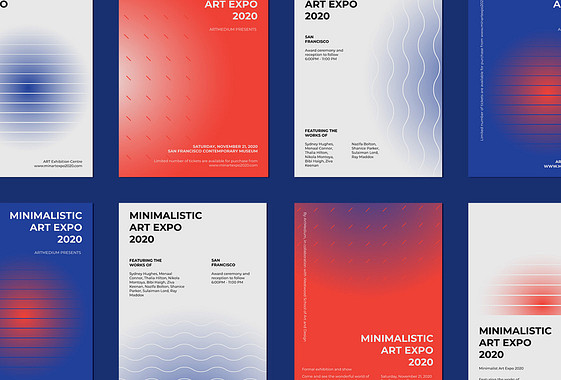 Minimalistic Event Promo Set