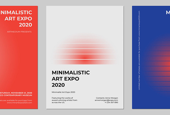 Minimalistic Event Promo Set