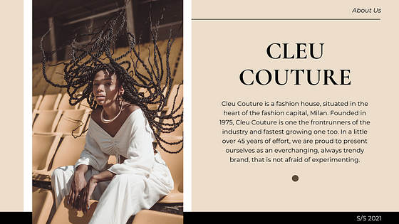 Fashion Line Presentation Pack