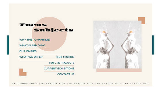 Art Exhibition Reception Slides