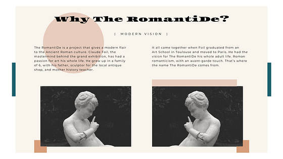 Art Exhibition Reception Slides