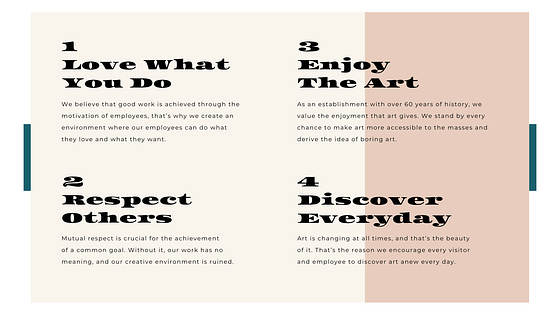 Art Exhibition Reception Slides