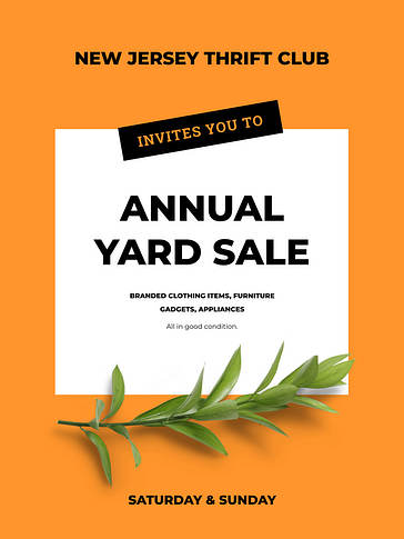 Yard Sale Visual Kit