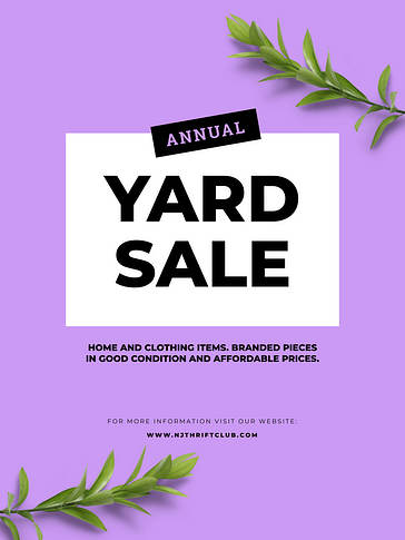 Yard Sale Visual Kit