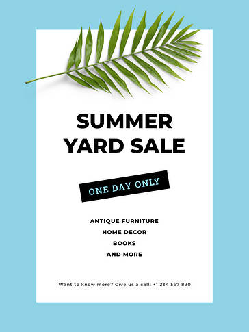 Yard Sale Visual Kit